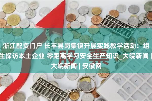 浙江配资门户 长丰县岗集镇开展实践教学活动：组织大学生探访本土企业 零距离学习安全生产知识_大皖新闻 | 安徽网