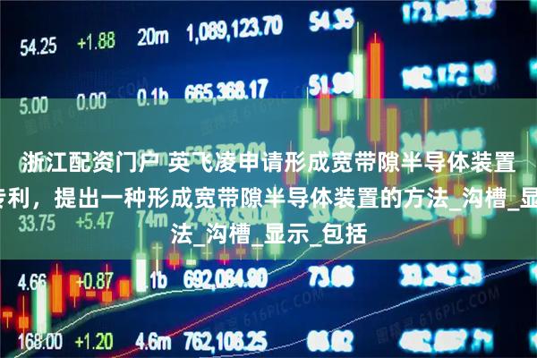 浙江配资门户 英飞凌申请形成宽带隙半导体装置的方法专利，提出一种形成宽带隙半导体装置的方法_沟槽_显示_包括